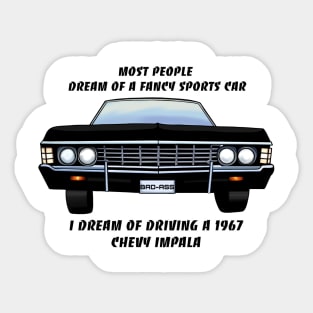 1967 Chevy Implala Sticker